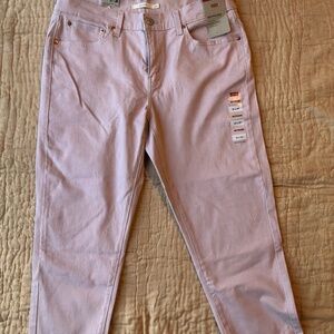 Levi’s MID RISE BOYFRIEND WOMEN'S JEANS - Pale Mauve - Pink